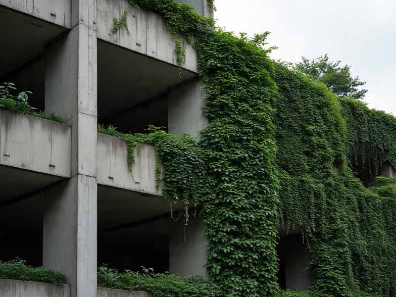 Biophilic Meets Brutalism